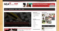 Desktop Screenshot of neateachertoolkit.com
